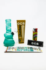 5" Teal Green Bong Combo Set