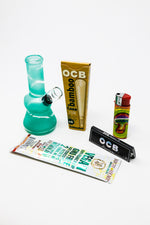 5" Teal Green Bong Combo Set