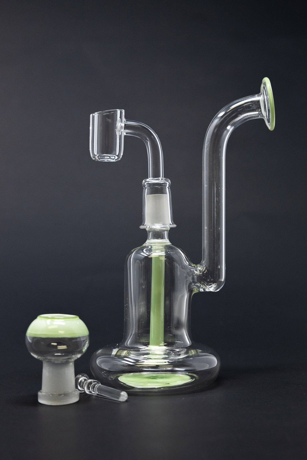 6" Sherlock Neck Dab Rig