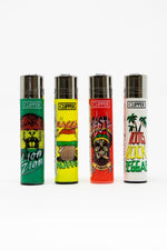 Rasta Clipper Lighter w/ Joint Poker