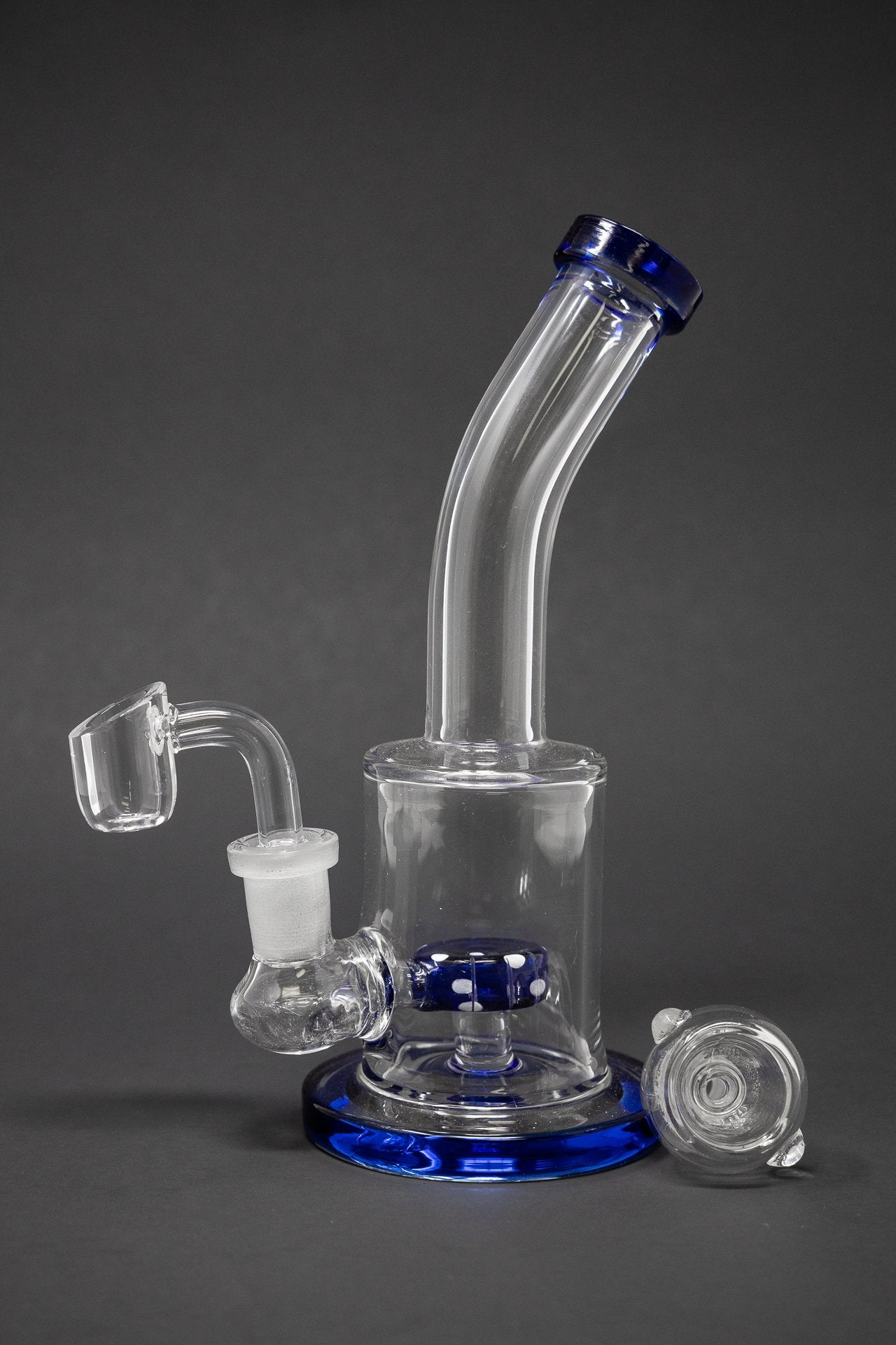7" Shower Bend Tortoise Perk Dab Rig