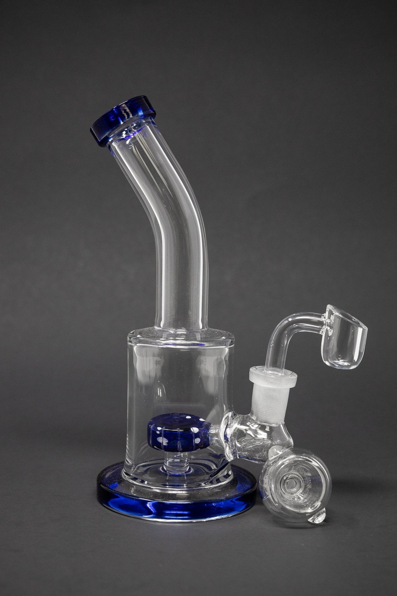 7" Shower Bend Tortoise Perk Dab Rig