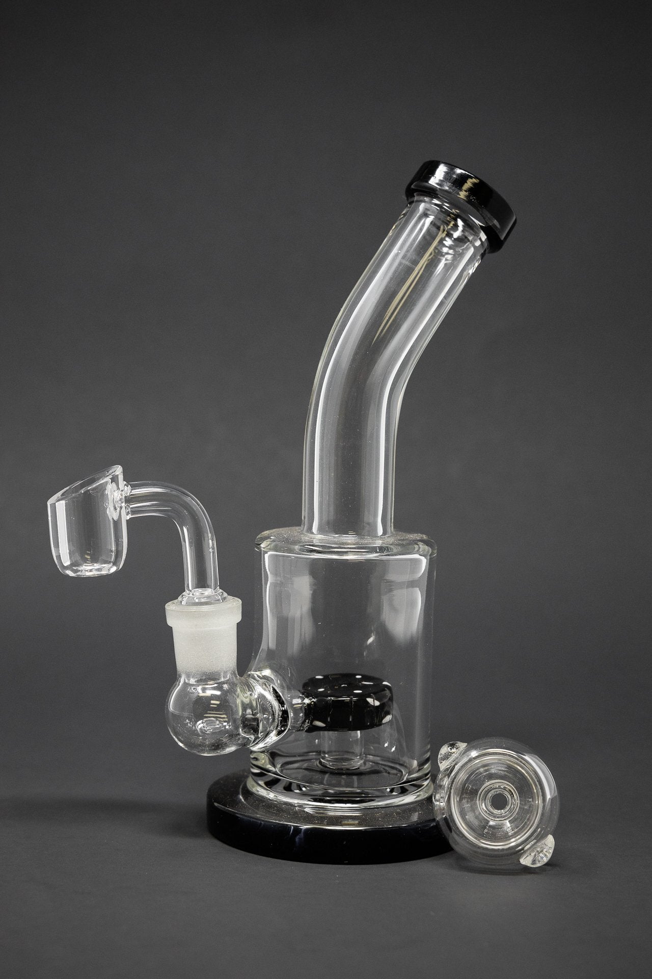 7" Shower Bend Tortoise Perk Dab Rig