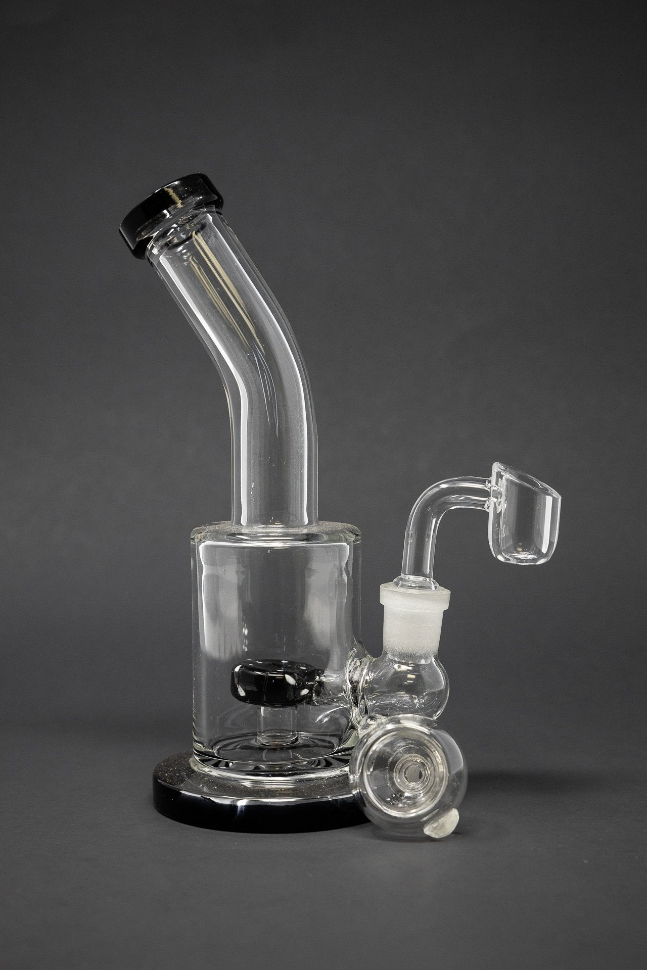 7" Shower Bend Tortoise Perk Dab Rig