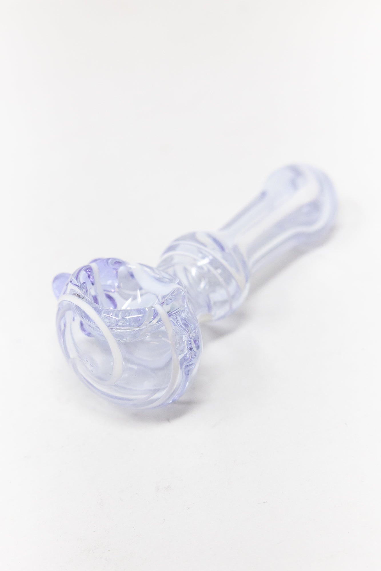 3.5" Purple Zig Zag Pipe