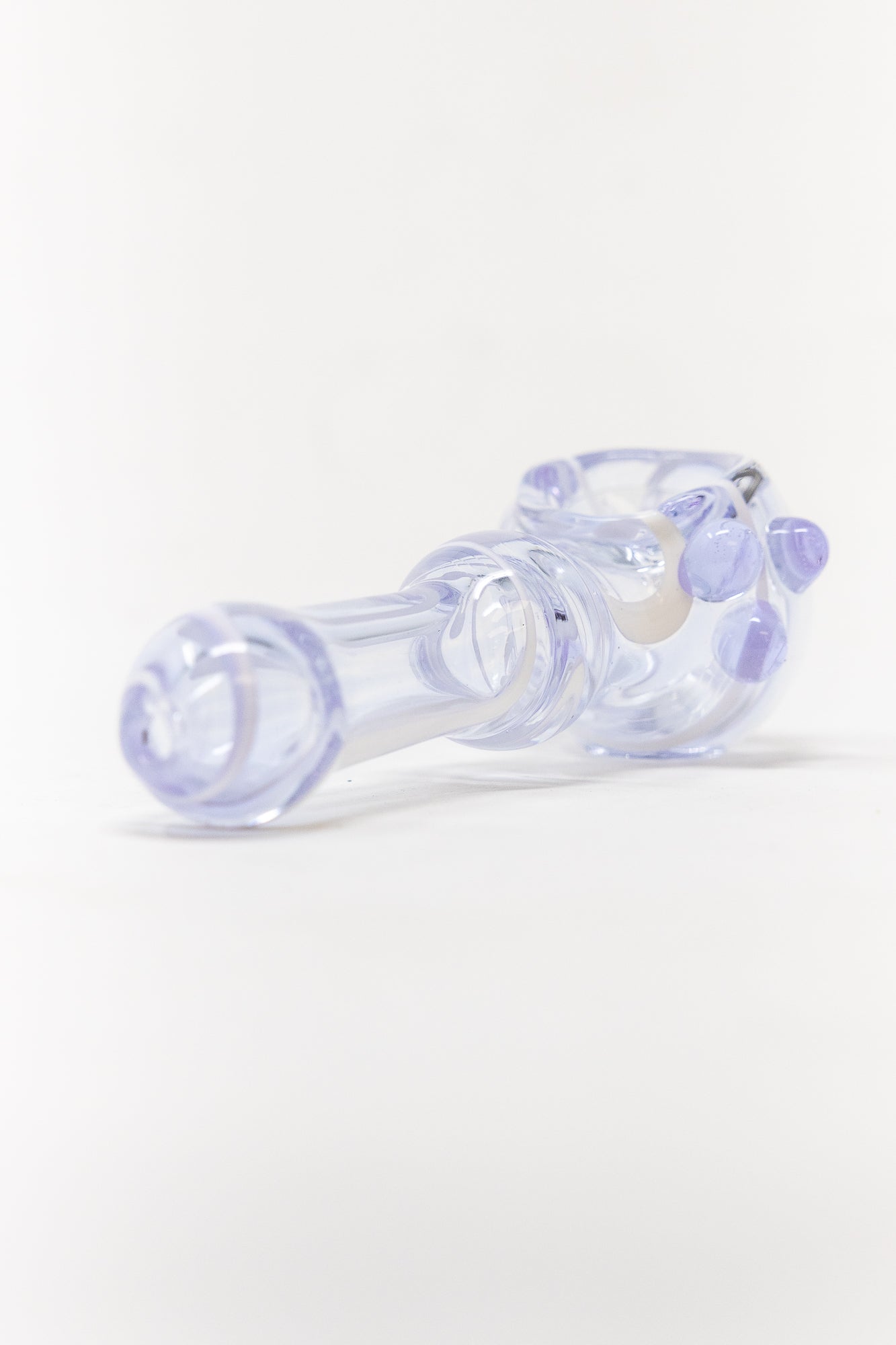 3.5" Purple Zig Zag Pipe