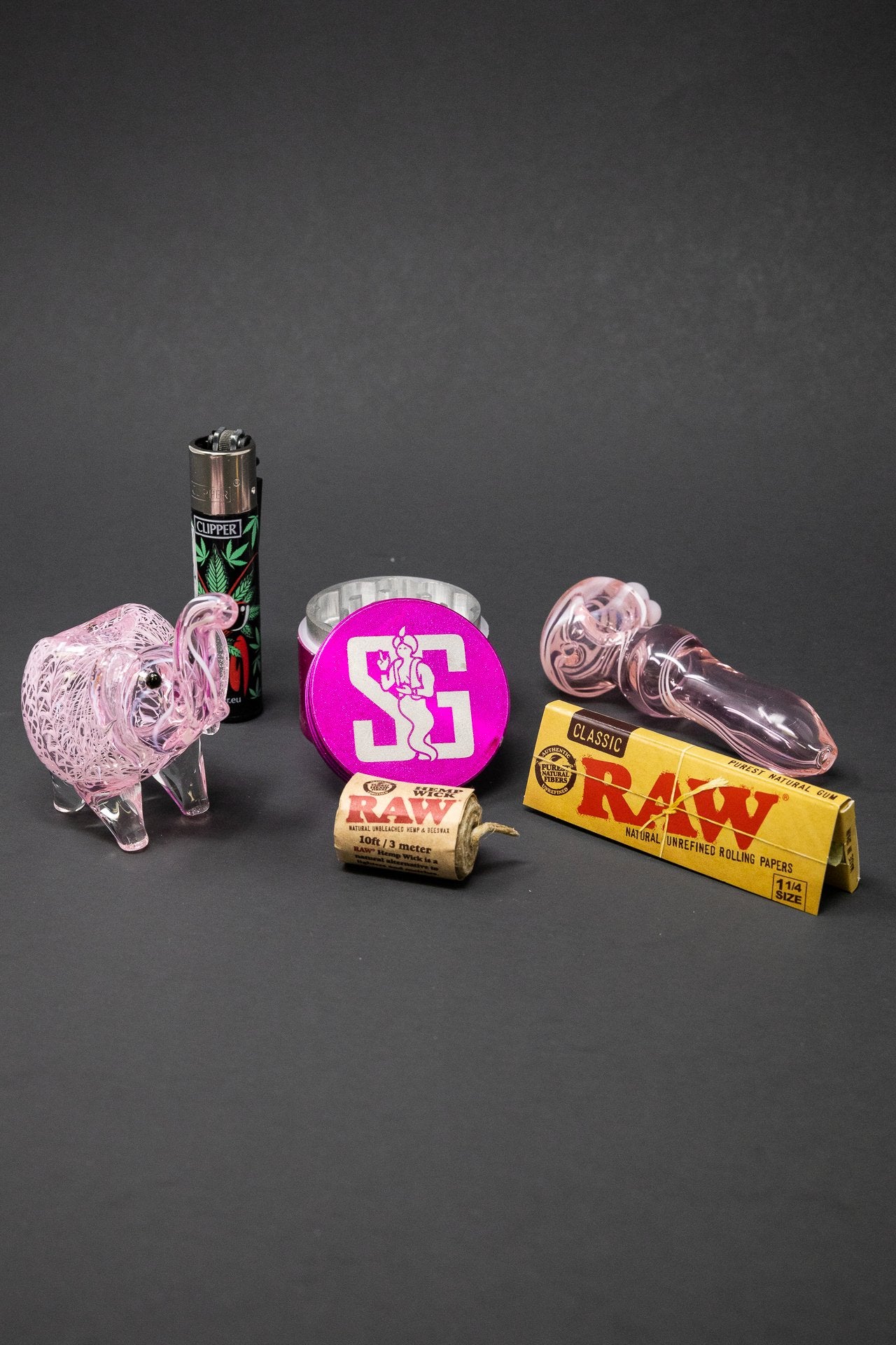 Pink Elephant Combo Set