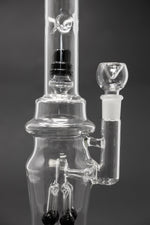 16" Thick Double Percolator Bong w/ Ice Catcher