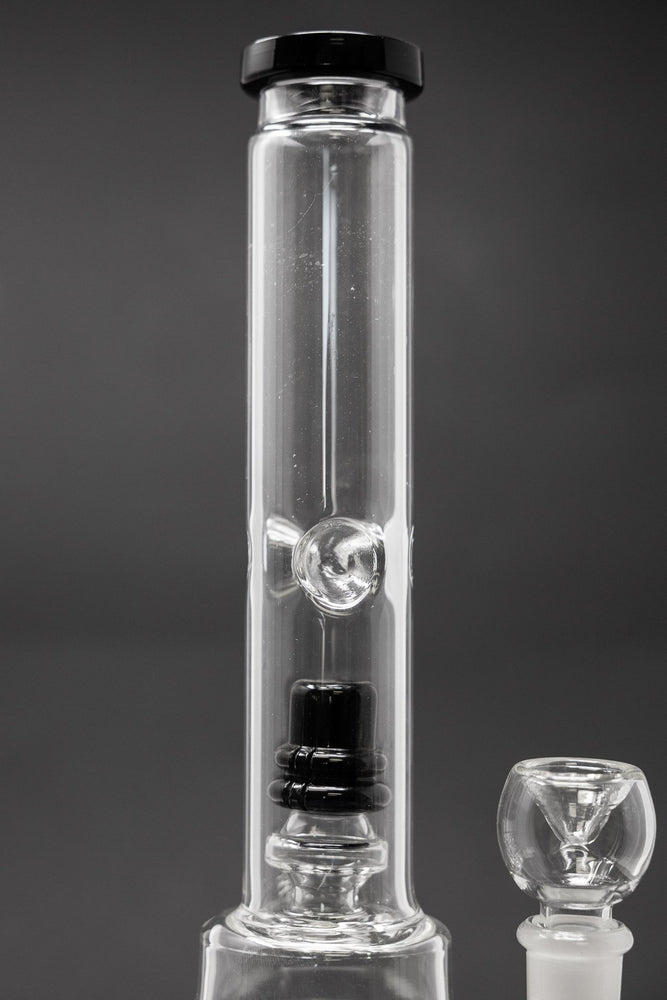 16" Thick Double Percolator Bong w/ Ice Catcher