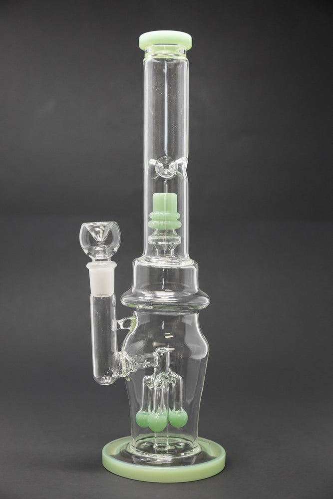 Snow 16" Thick Double Percolator Bong w/ Ice Catcher