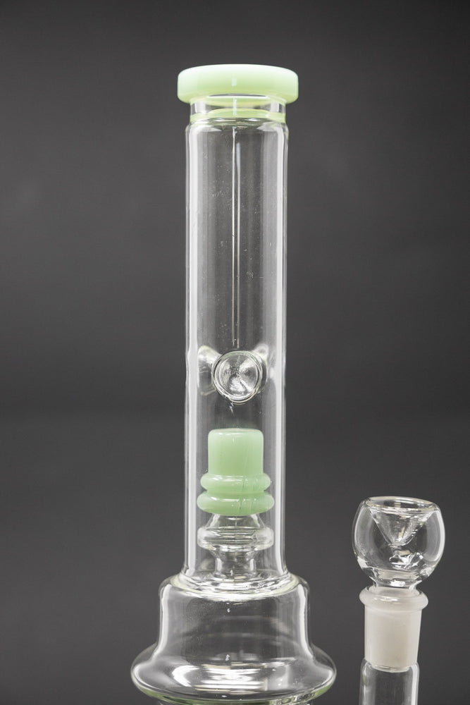 16" Thick Double Percolator Bong w/ Ice Catcher