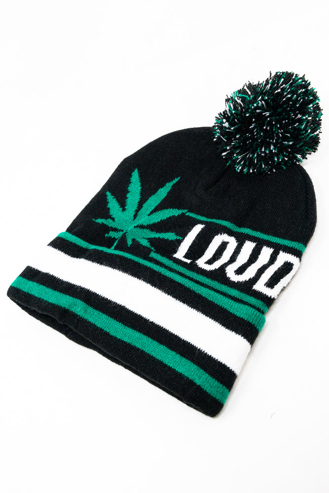 Black Loud Beanie
