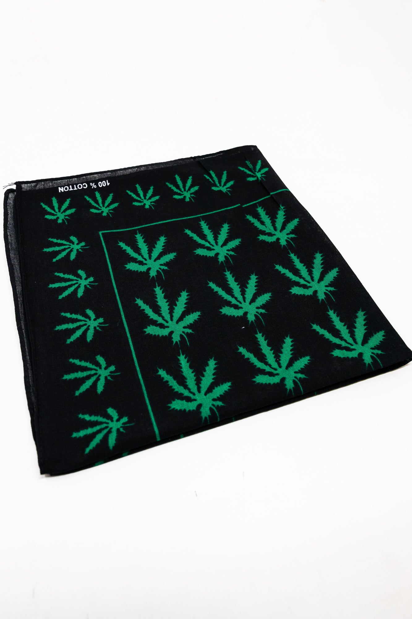 Black Leaf Bandana