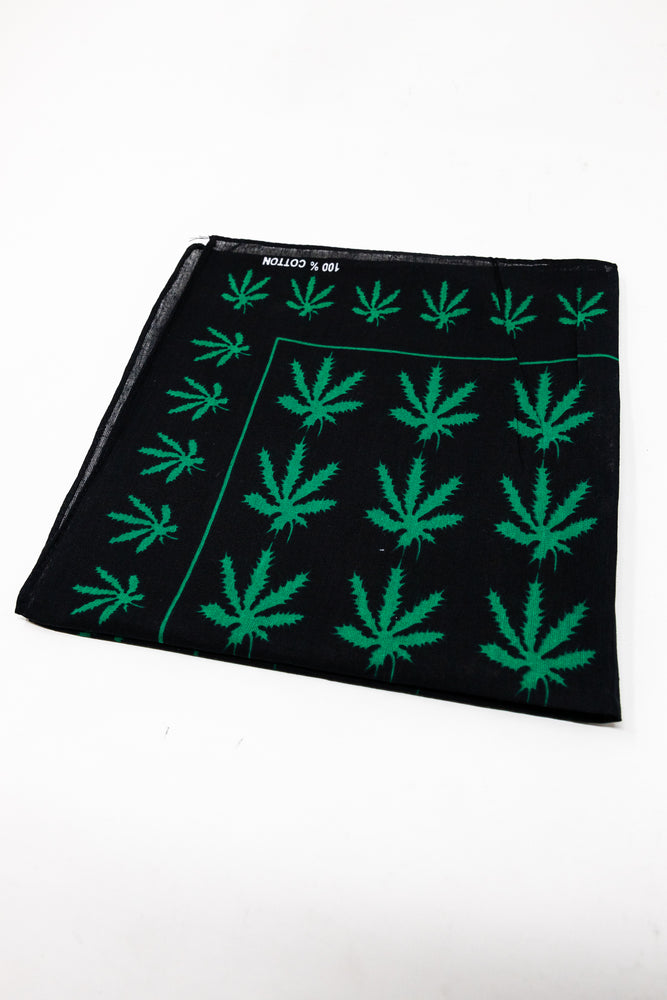 Black Leaf Bandana