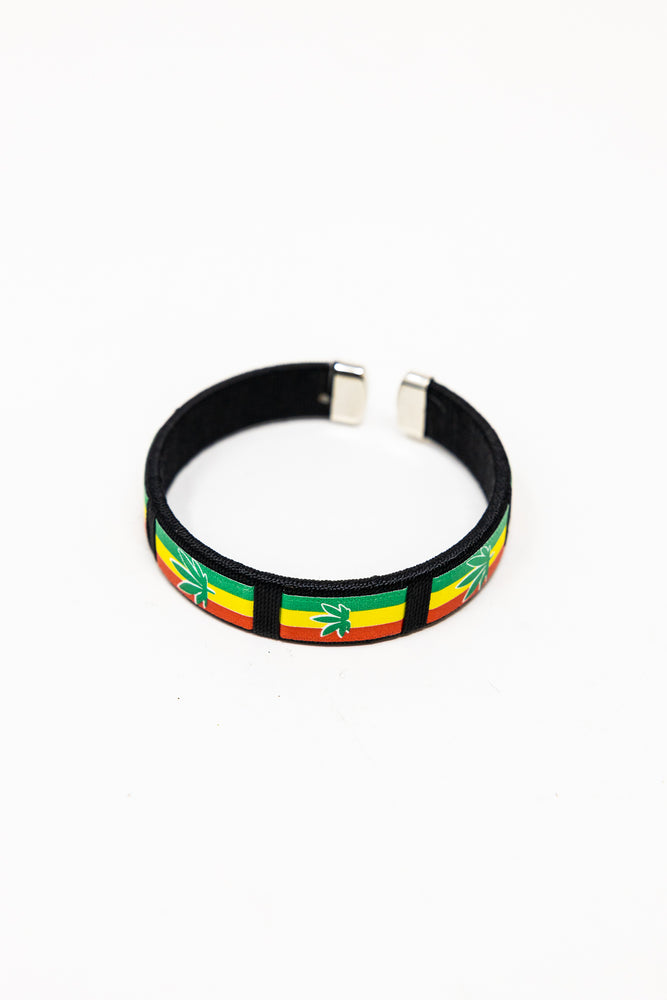 Leaf Rasta Braclet