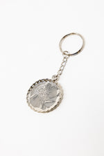Leaf Bottle Cap Keychain