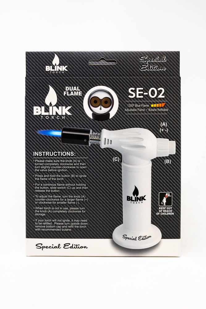 7" Blink Torch - White