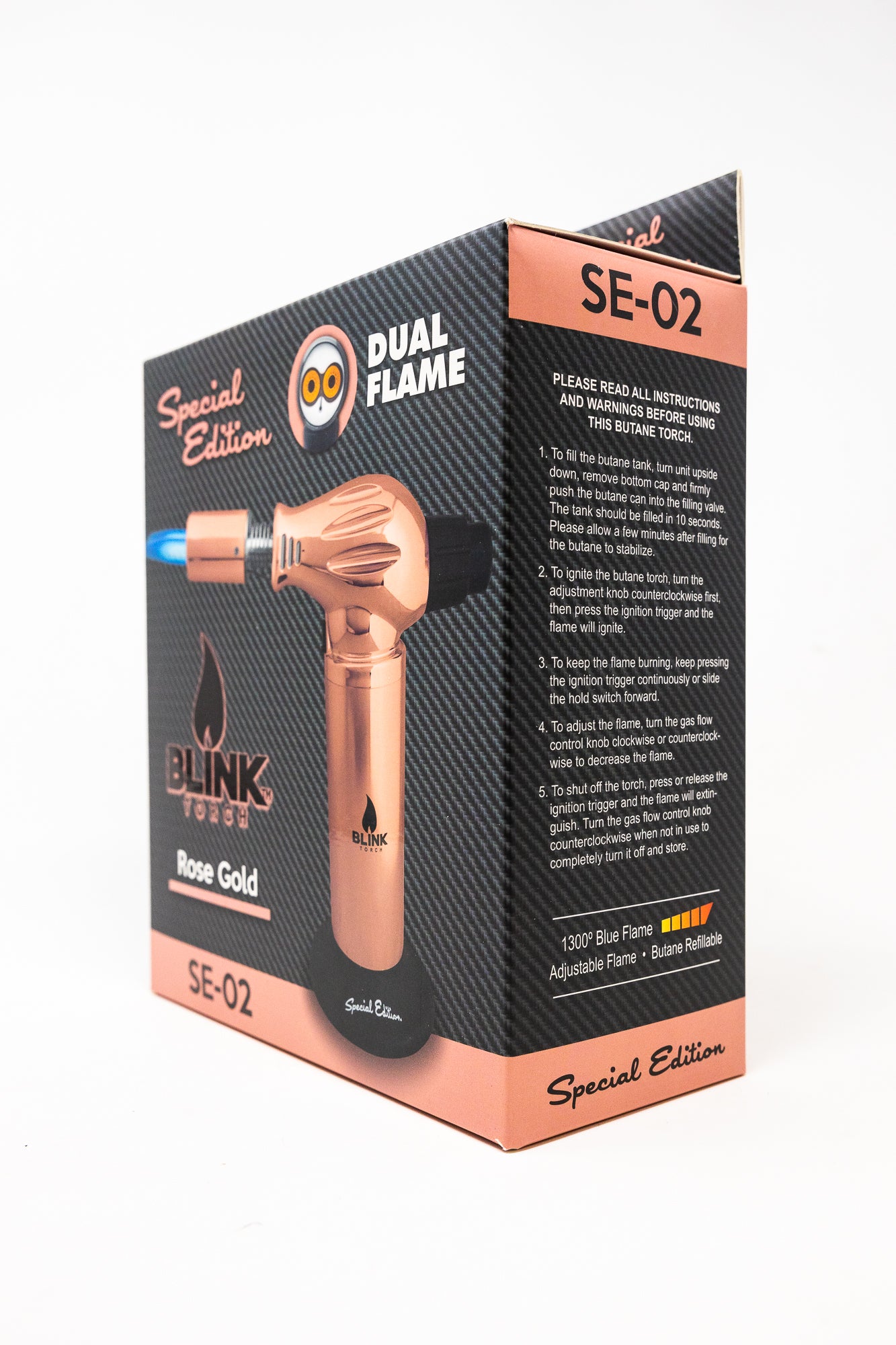 7" Blink Torch - Rose Gold