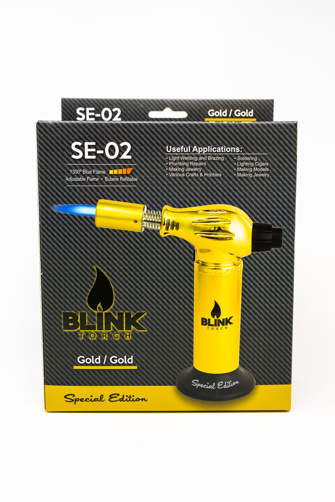 7" Blink Torch - Gold