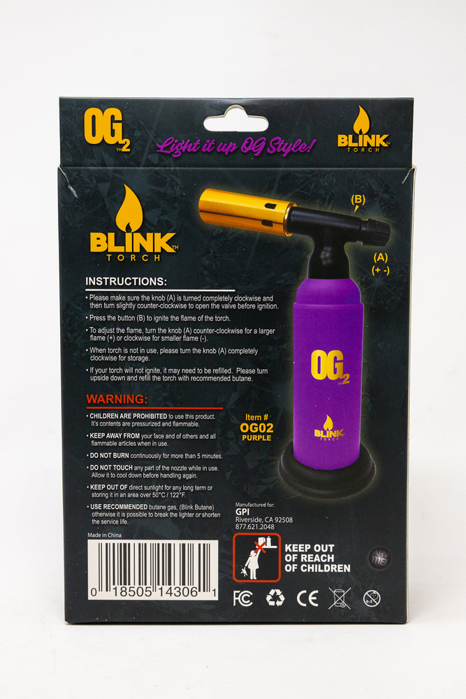 OG Torch w/ Adjustable Flame