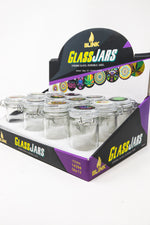 Airtight Glass Jar Container w/ Latch Top - Assorted