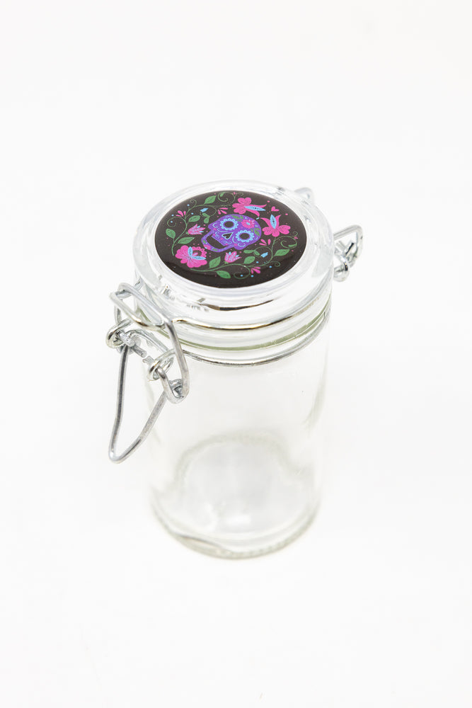 Airtight Glass Jar Container w/ Latch Top - Assorted