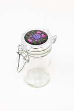 Airtight Glass Jar Container w/ Latch Top - Assorted