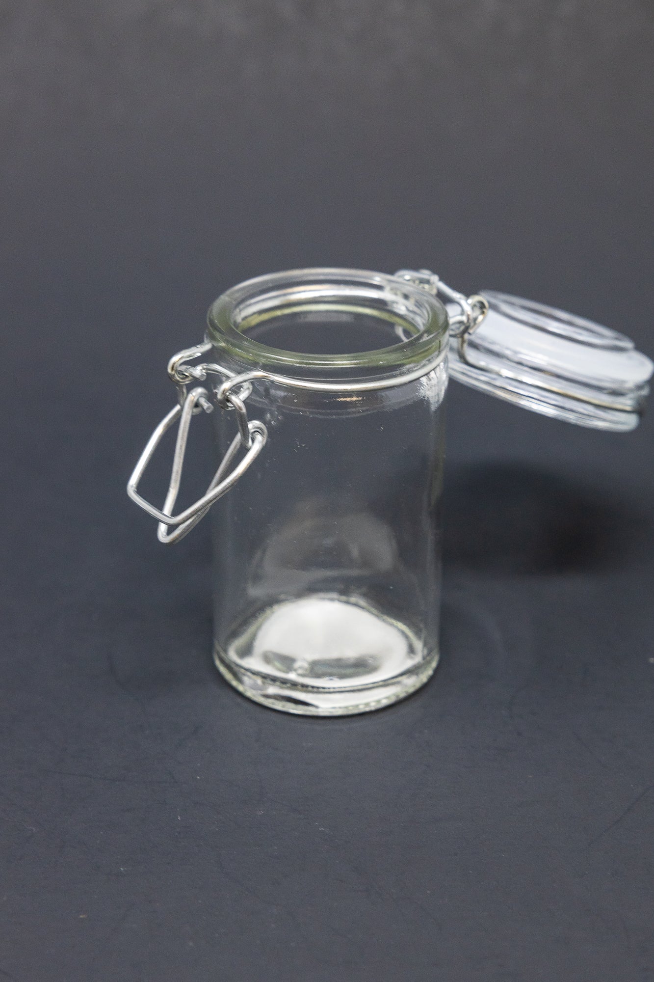 Airtight Glass Jar Container w/ Latch Top - Assorted