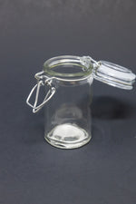 Airtight Glass Jar Container w/ Latch Top - Assorted
