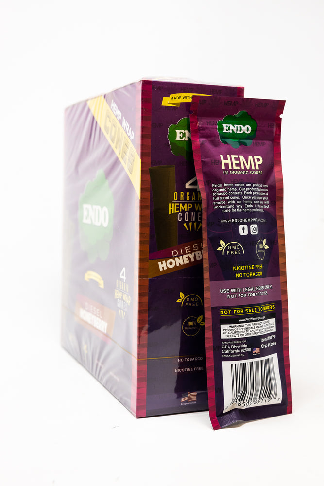 Endo Cone Hemp Wrap - Diesel Huckleberry