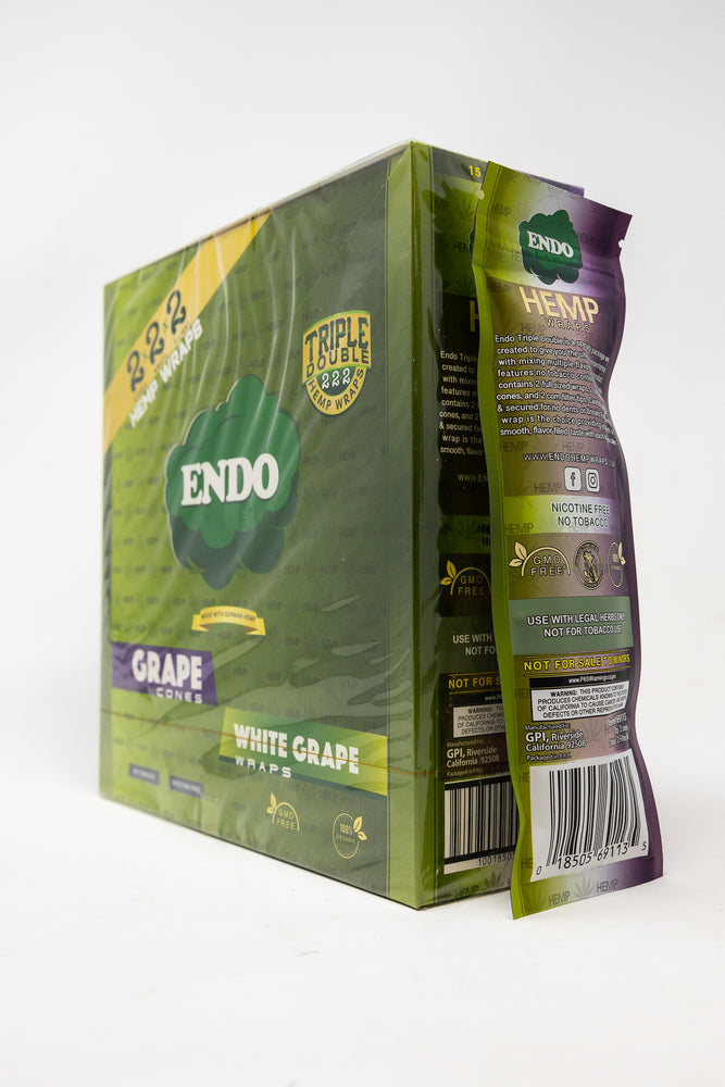 Endo Hemp Wrap Variety Pack -White Grape