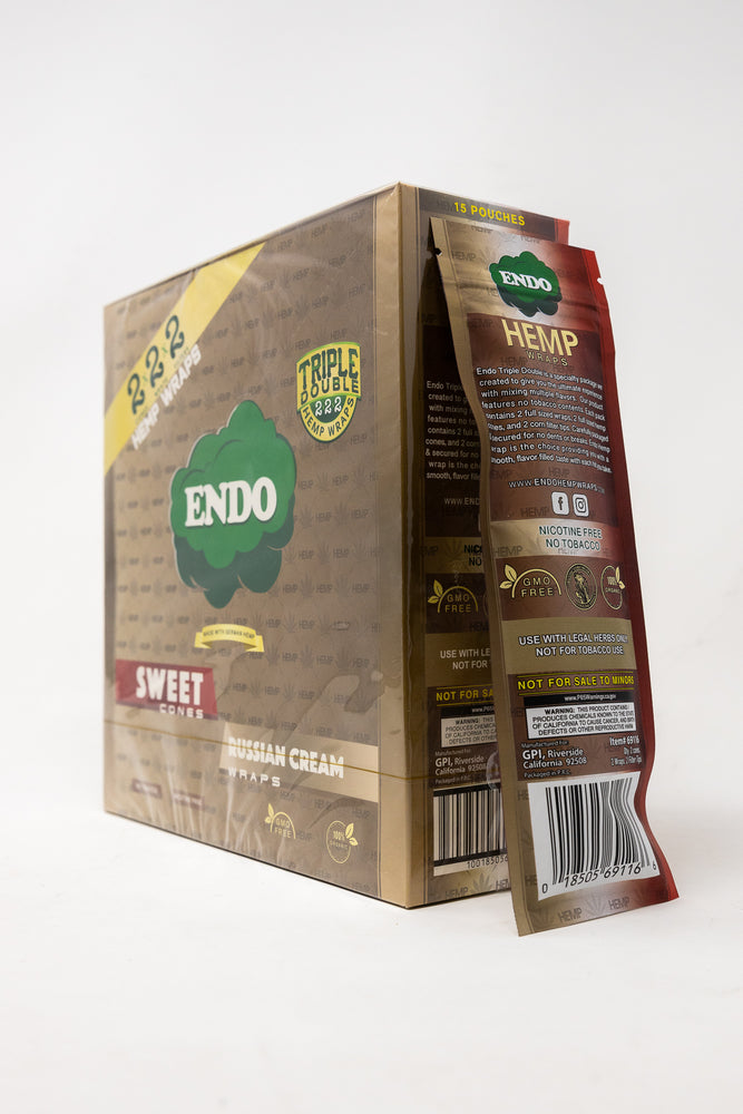 Endo Hemp Wrap Variety Pack - Russian Cream