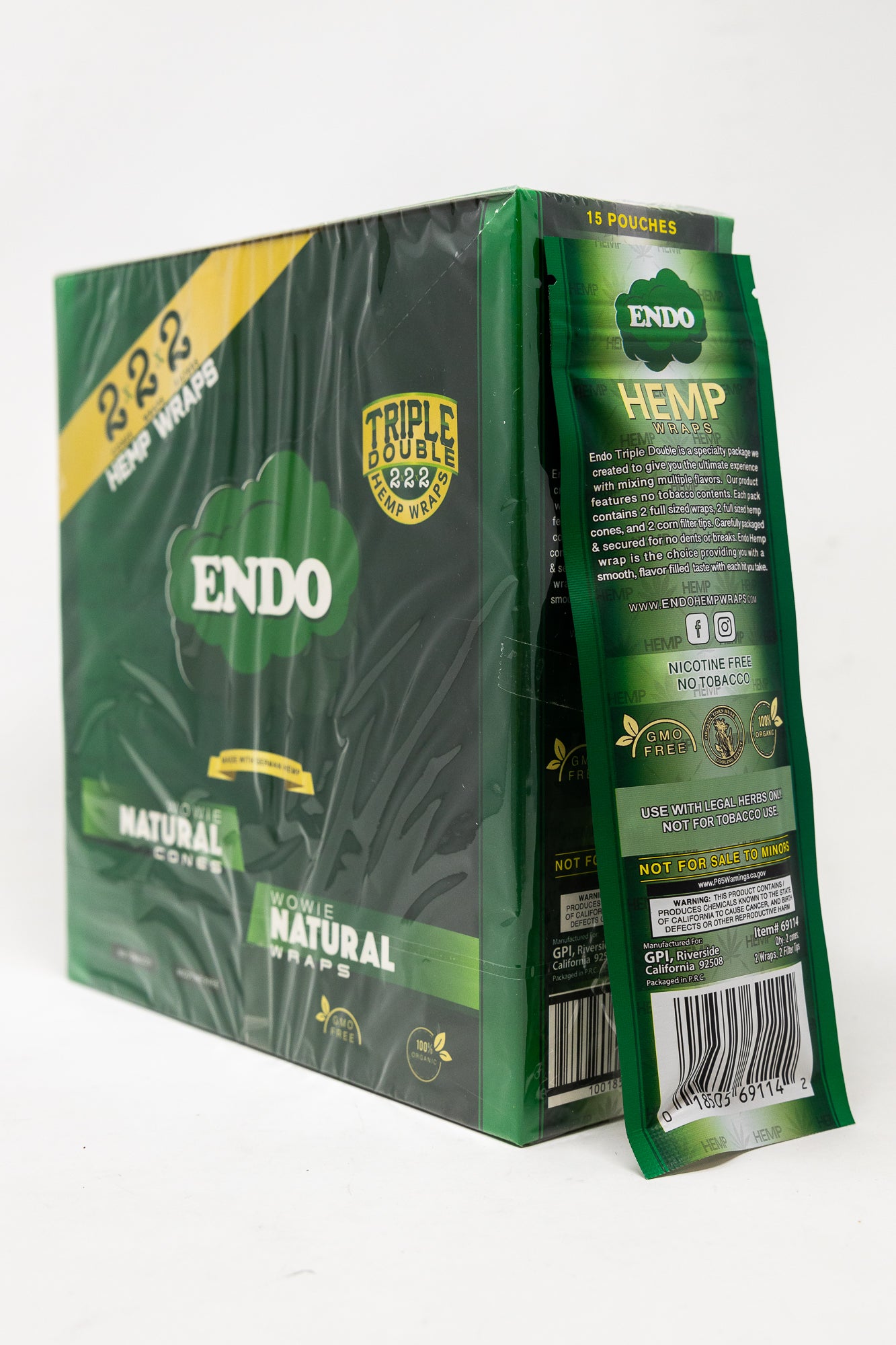 Endo Hemp Wrap Variety Pack - Wowie Natural