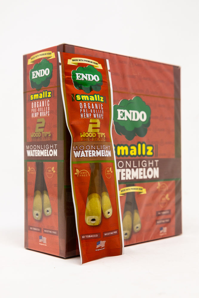 Endo Mini Wooden Tip Hemp Wrap - Moonlight Watermelon