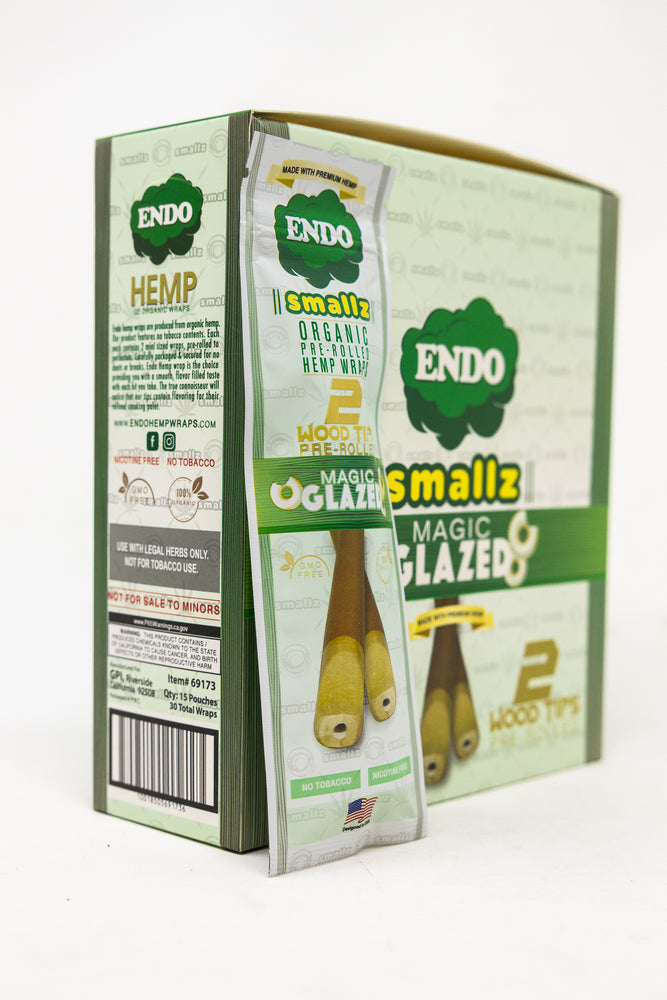 Endo Mini Wooden Tip Hemp Wrap - Magic Glaze