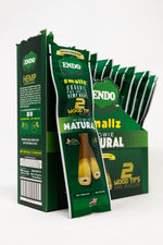 Endo Mini Wooden Tip Hemp Wrap - Wowie Natural