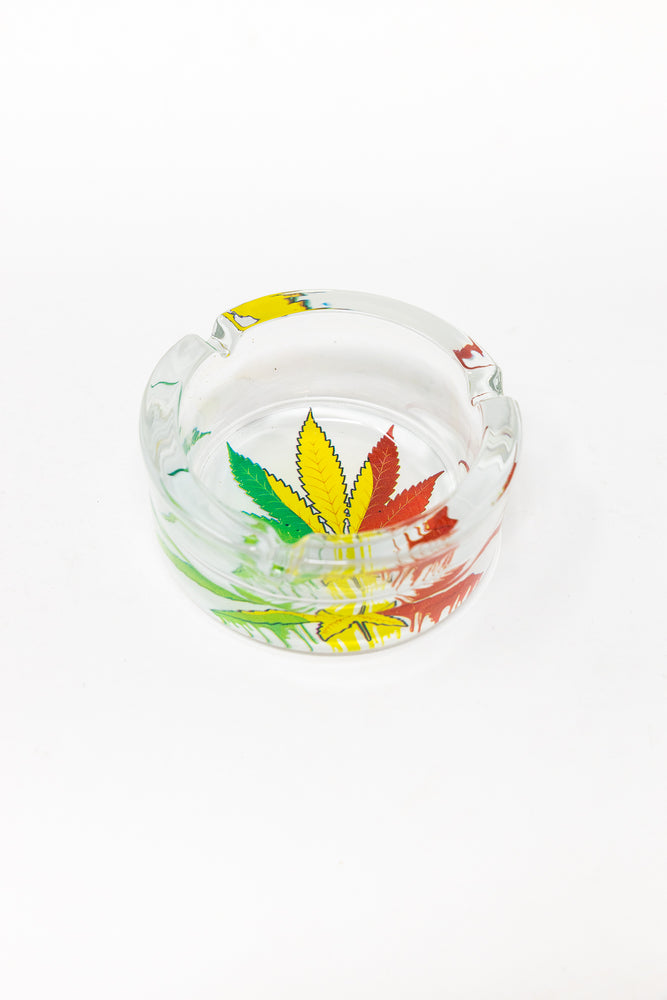 Strong Glass Ashtray - Assorted Design