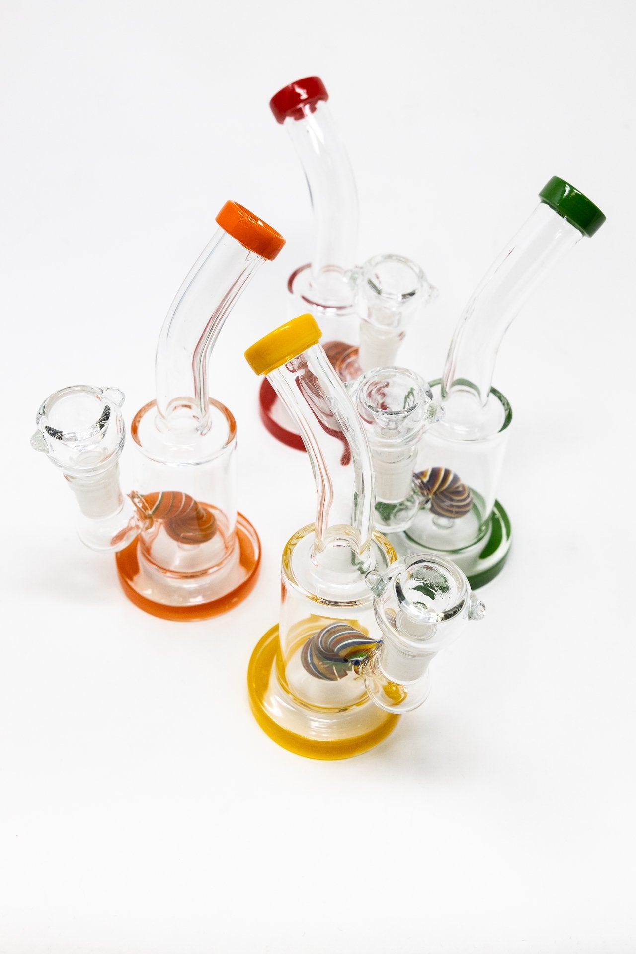 6" Candy Cane Percolator Dab Rig