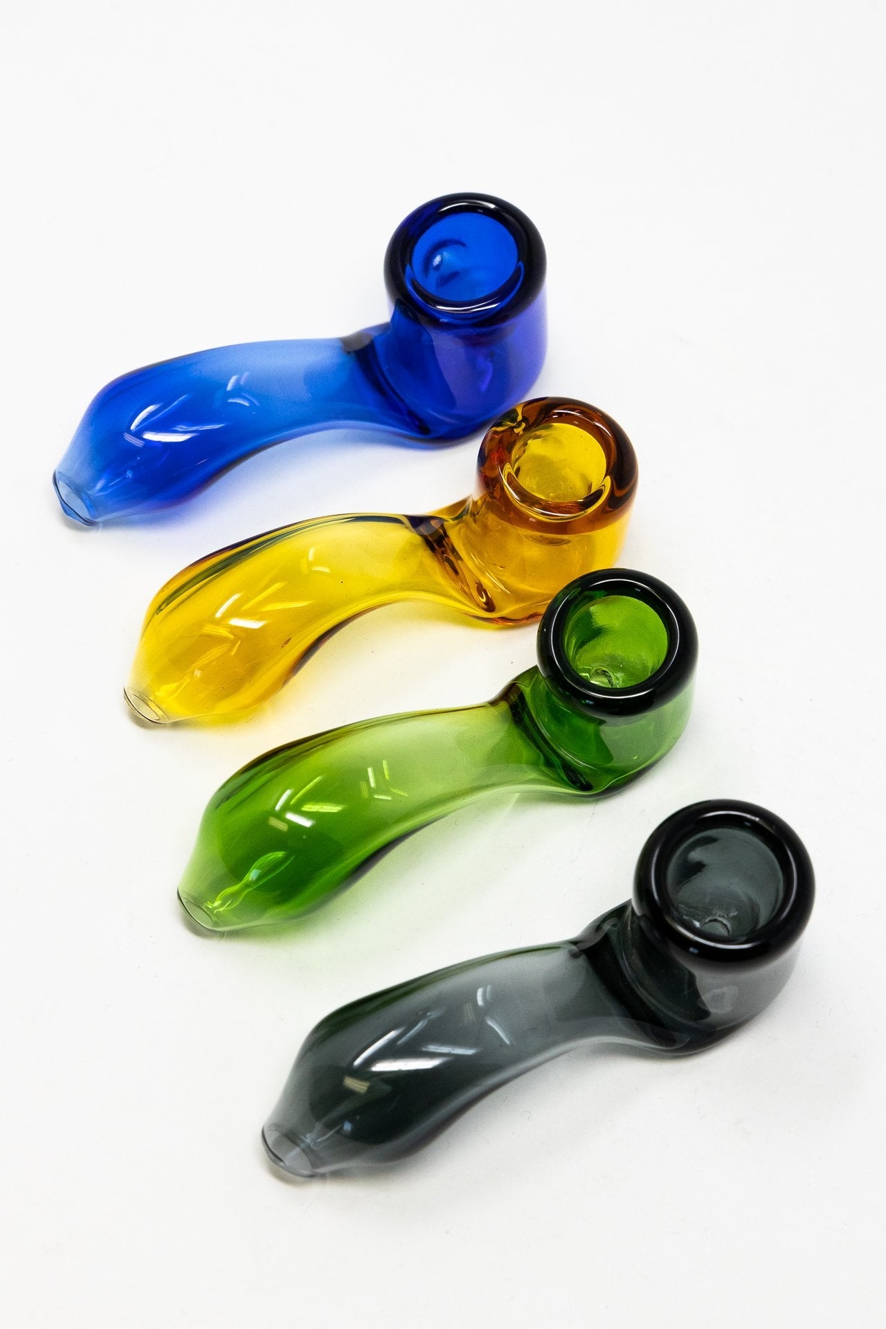 4" Sherlock Hand Pipe w/ Deep Bowl