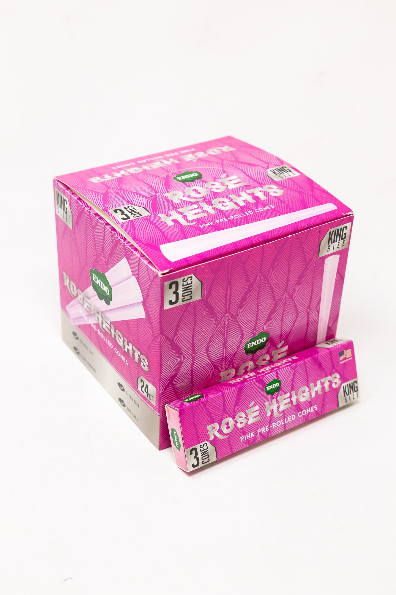 Rose Heights - Pink Pre Rolled King Size Cones