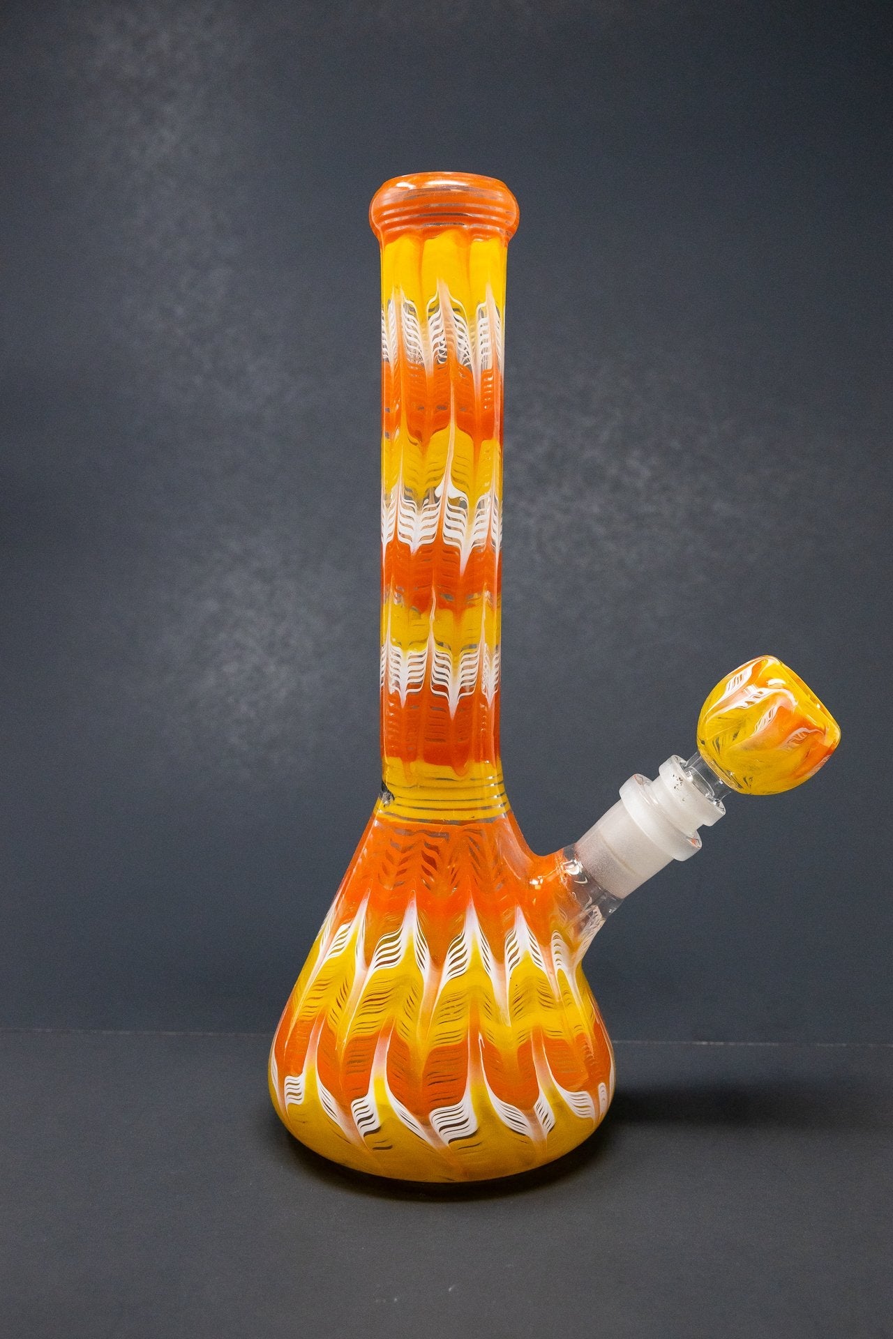 10" Candy Corn Bong