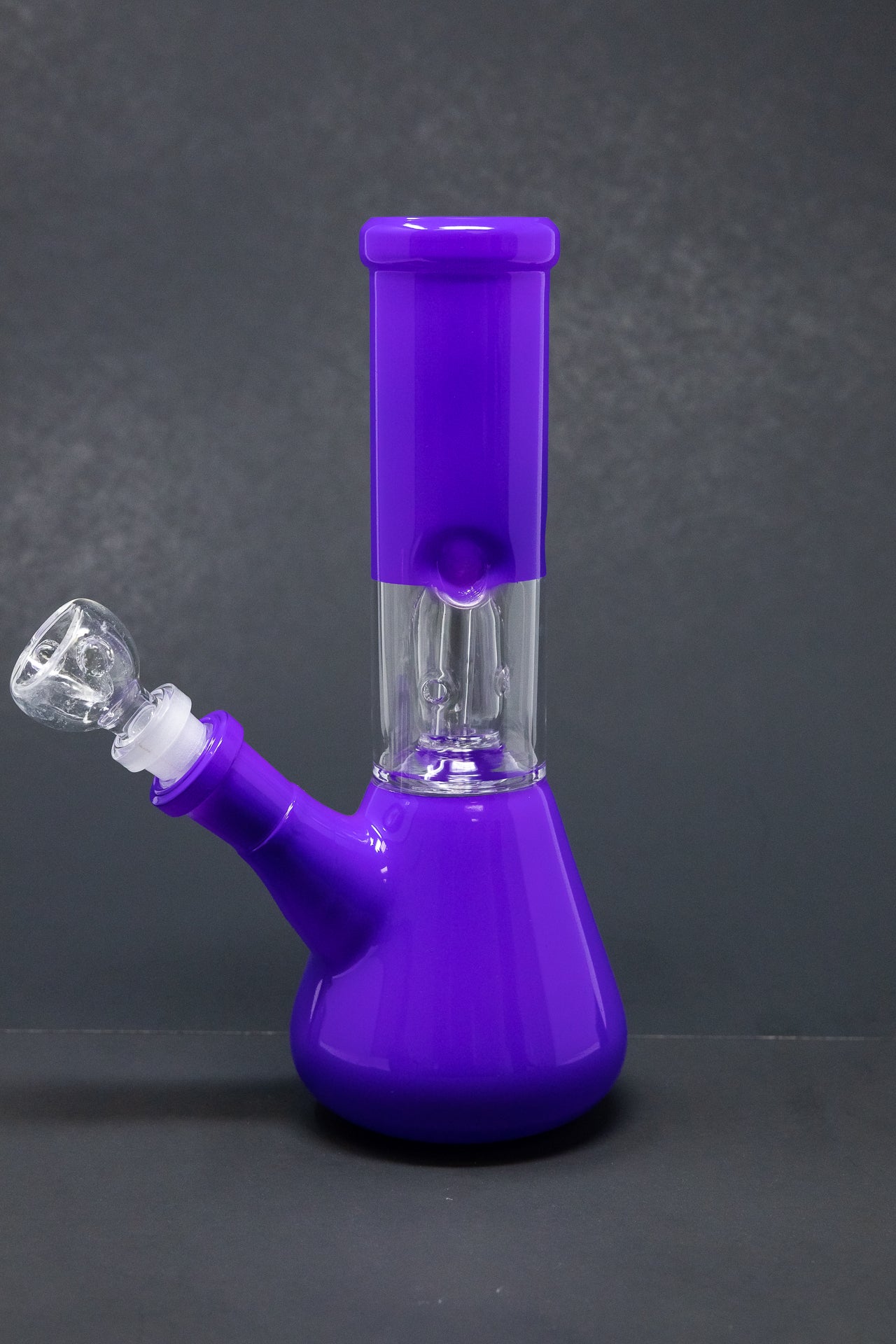 8" Slick Purple Bong
