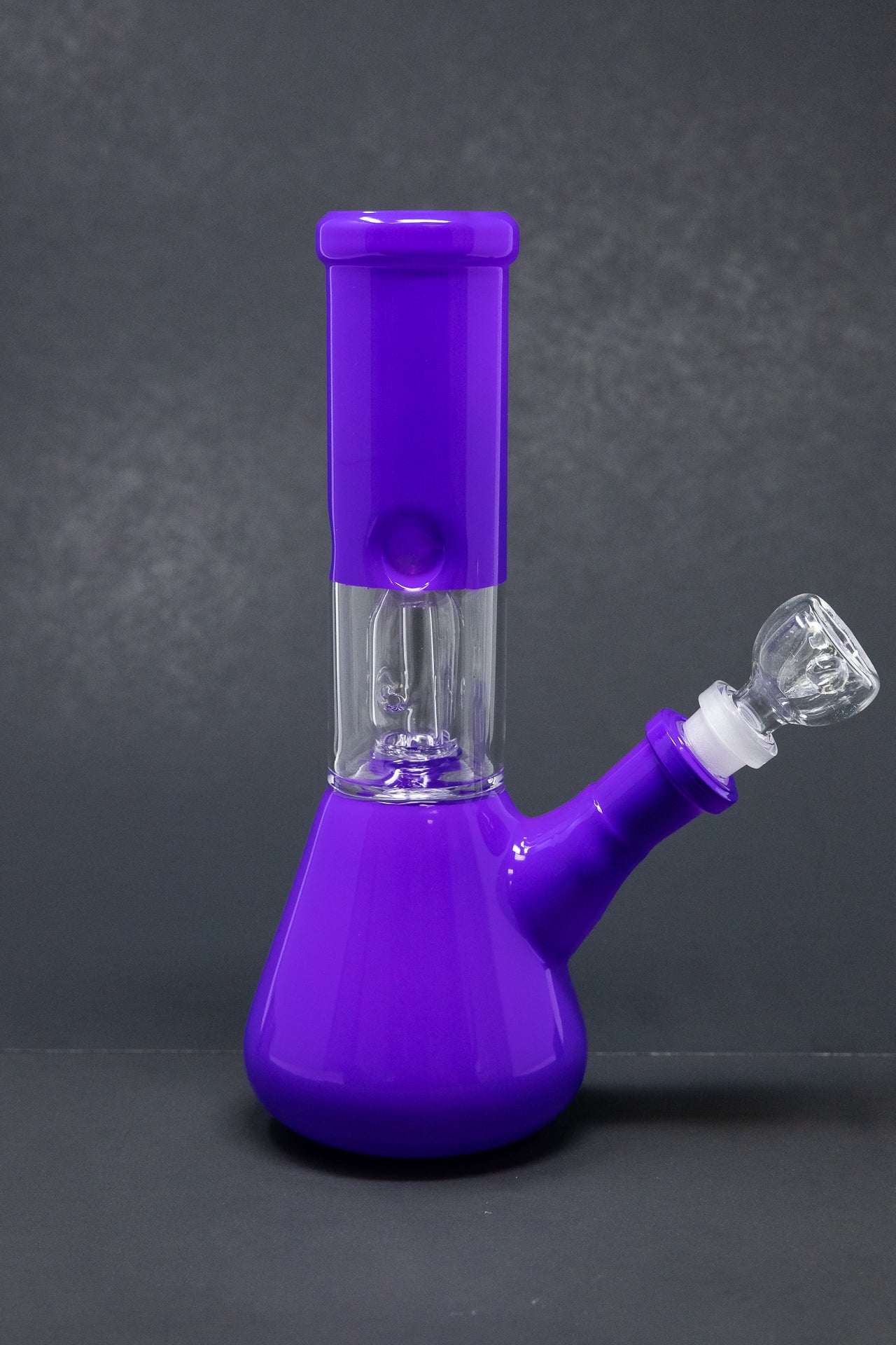 8" Slick Purple Bong