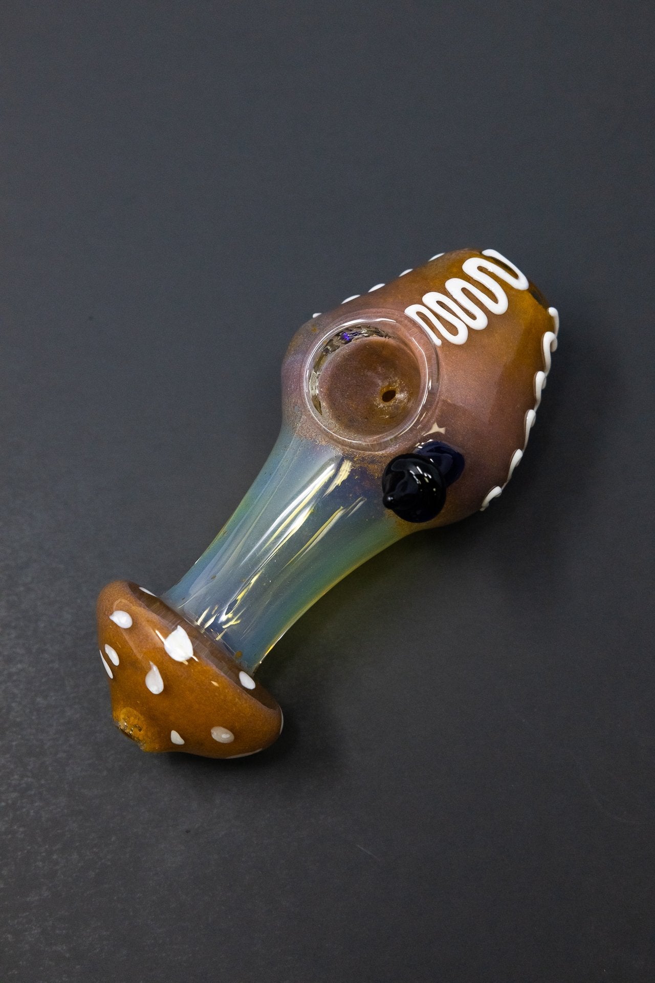 5" Collectible Mushroom Shape Hand Smoking Pipe w/ Carb Hole