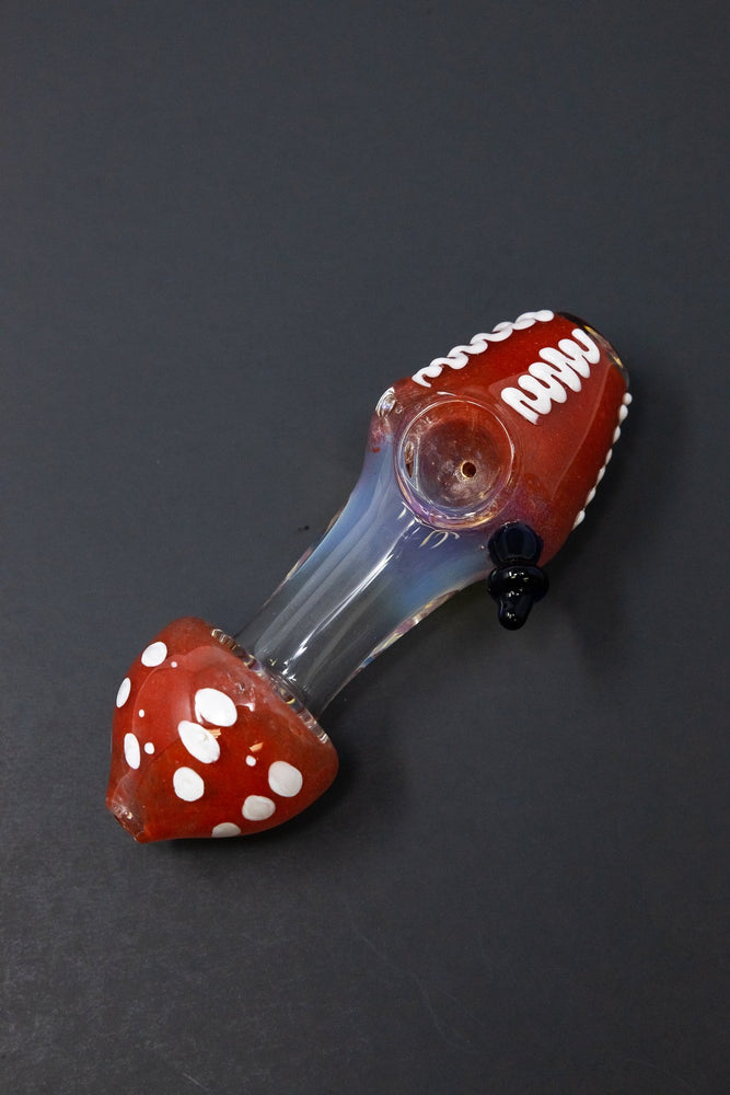 5" Collectible Mushroom Shape Hand Smoking Pipe w/ Carb Hole