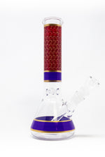 10" Purple Aladdin Beaker Bong w/ Ice Catcher