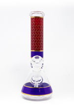 10" Purple Aladdin Beaker Bong w/ Ice Catcher
