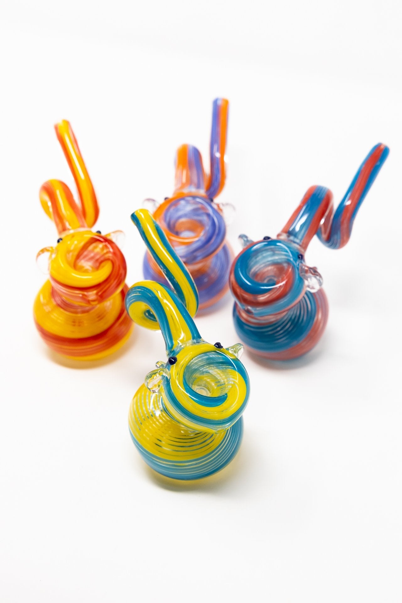 4" Long Trunk Elephant Bubbler StonedGenie.com