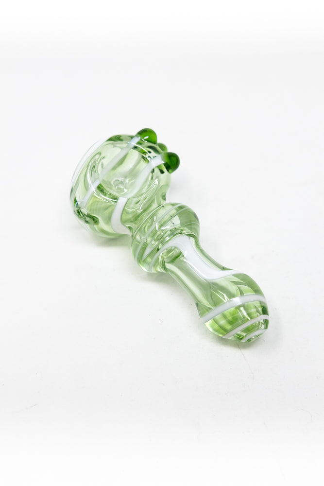 4" Collectible Dry Zig Zag Smoking Pipe