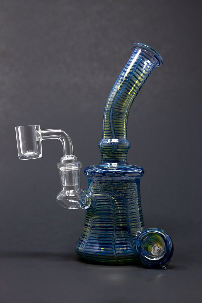 7" Snake Skin Shower Bend Dab Rig